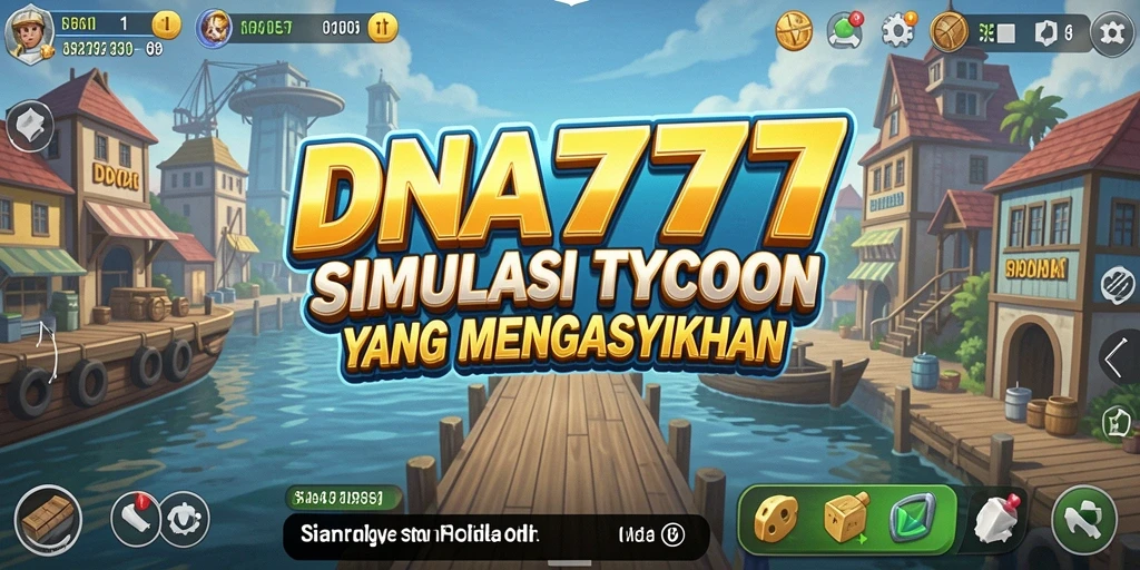 Screenshot menampilkan gameplay seru dari <strong>DNA777</strong> dengan elemen Tycoon yang menarik.