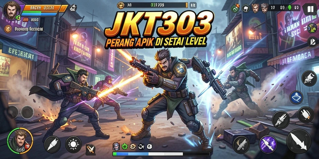 Tampilan gameplay seru di JKT303 dengan aksi yang mendebarkan.