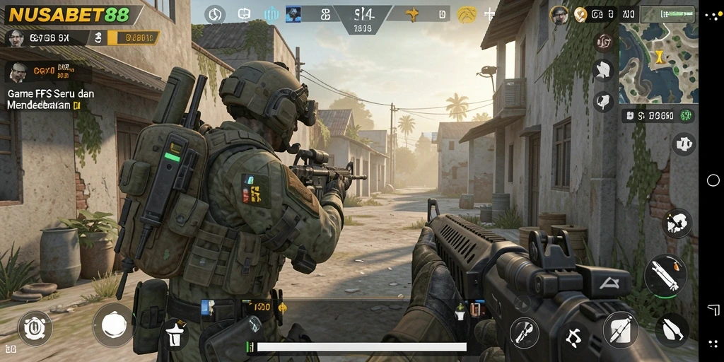 Gameplay seru dari NUSABET88 dengan pertarungan intens.