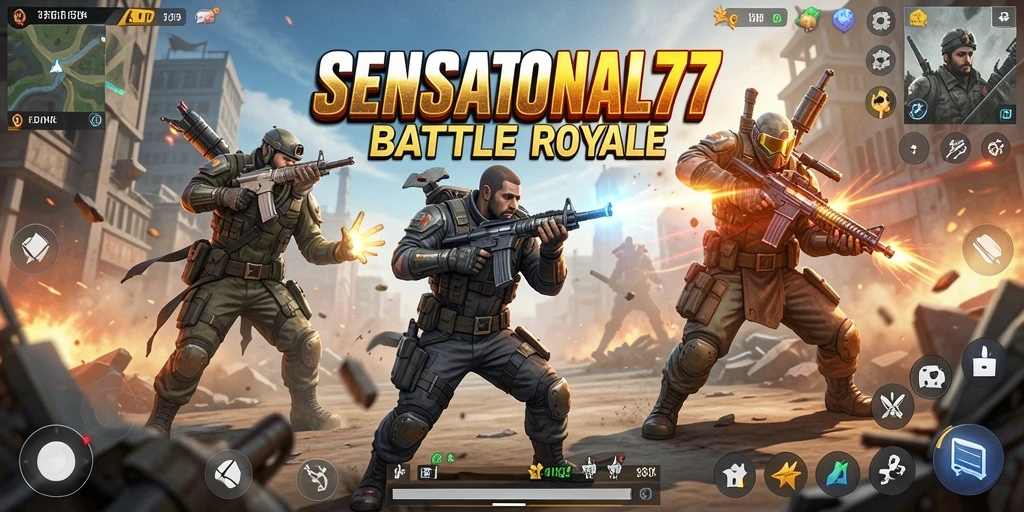 Tampilan gameplay SENSATIONAL77 yang seru dan penuh aksi.